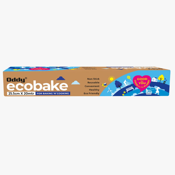 Oddy Eco Parchment Paper Food Bake Wrap 255mm x 20m Roll PRA20