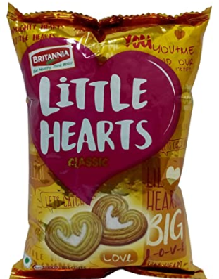 Britania Little Hearts 75gm