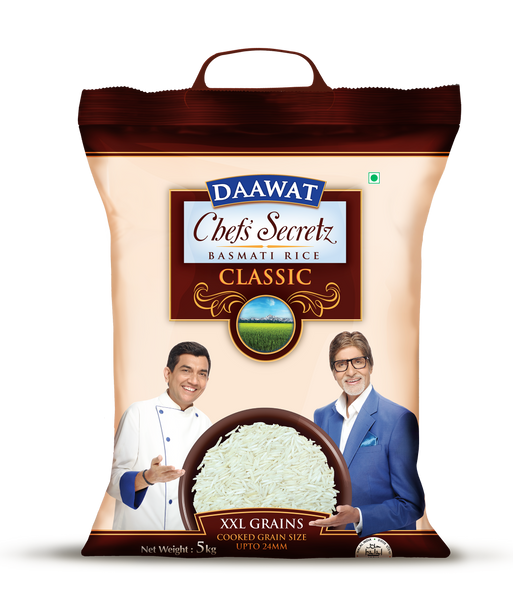 Daawat Chefs Secret Classic Basmati Rice 20kg