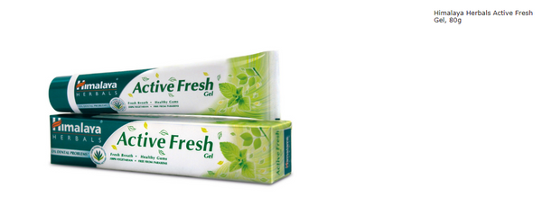 Toothpaste Himalaya Active gel 80g