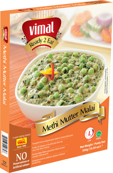 Vimal RTE Methi Mutter Malai 300g