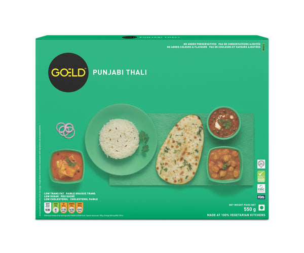 Goeld Frozen Punjabi Thali 550g