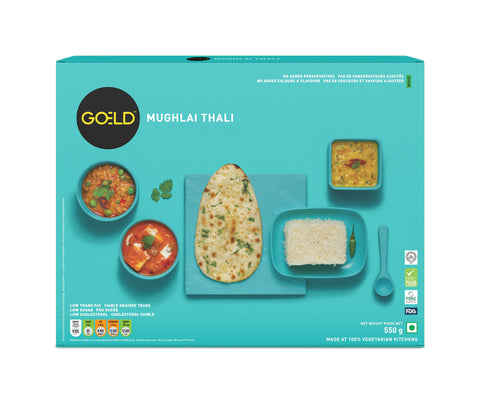 Goeld Frozen Mughlai Thali 550g