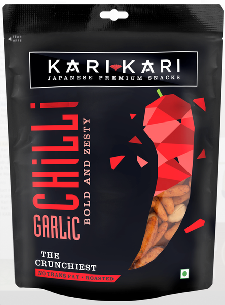 Kari Kari Chilli Garlic Premium Japanese Snack 60g