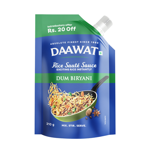 Daawat Sauté Sauce Dum Biryani 210g