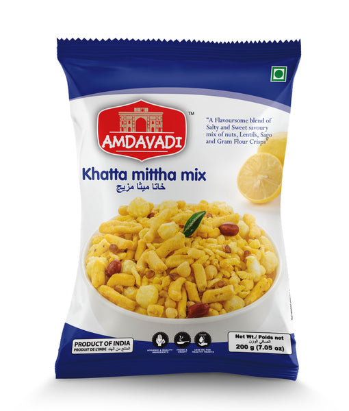 Amdavadi Khatta Mitha Mix Snack 200g