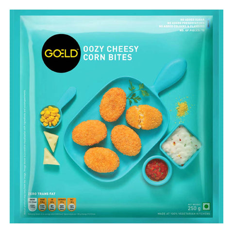 Goeld Frozen Cheese Corn Bites 400g