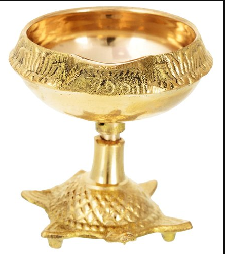 Brass Jot Stand (Akhand Diya) no 8