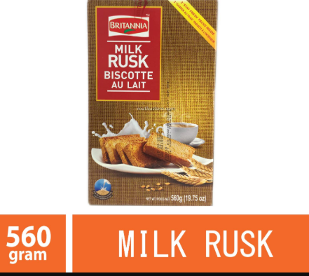 Britannia Milk Rusks 560g