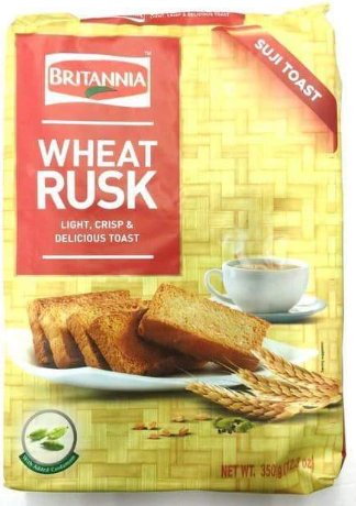 Britannia Wheat (Suji) Rusk 305gm