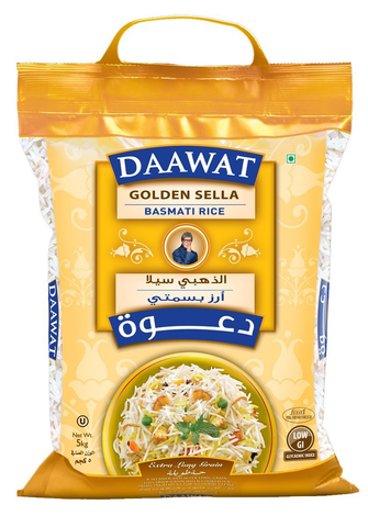 Daawat Golden Sella Extra Long Grain 5kg