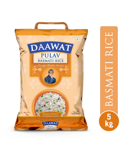 Daawat Pulav Basmati Rice 5kg