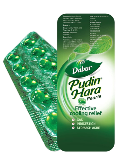 Dabur Pudin Hara Herbal Tablets (10)
