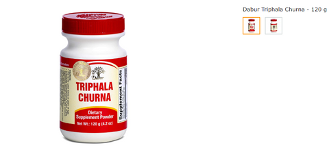 Dabur Triphala Churna 120g