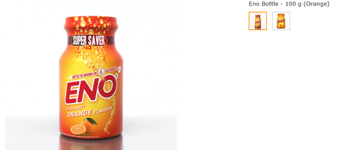 Eno Fruit Salt Orange 100g