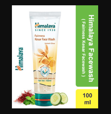 Himalaya Natural Glow Kesar Face Wash 100g