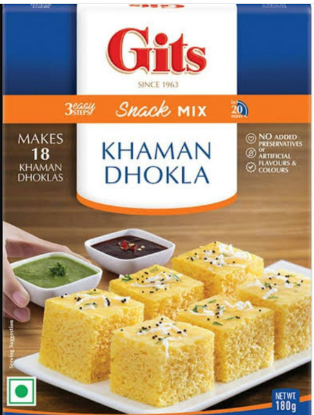 Gits Instant Khaman Dhokla Mix 200g