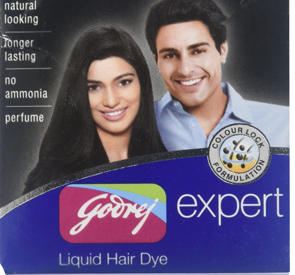 Godrej Hair Dye Black Liquid 20ml + 20ml