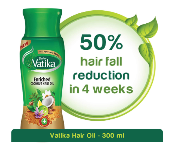 Hair Oil Dabur Vatika Enriched Coconut (PP) 300ml