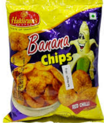 Haldirams Banana Chips Red 100g