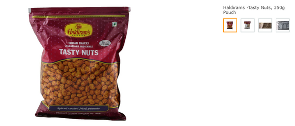 Haldirams Tasty 350g