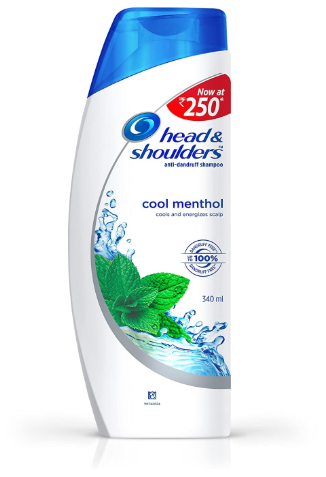 Head & Shoulder Cool Menthol Shampoo 340ml
