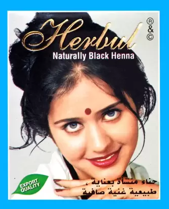 Herbul Black Henna Hair Dye 60g