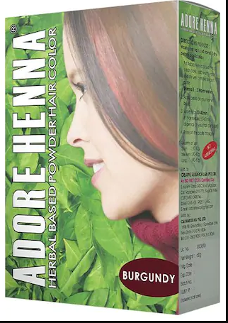 Herbul Burgundy Henna Hair Dye 60g