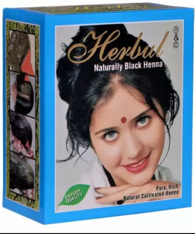 Herbul Natural Black Henna Hair Dye 60g