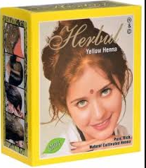 Herbul Yellow Henna Hair Dye 60g