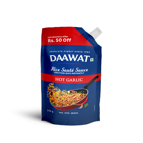 Daawat Sauté Sauce Hot Garlic 210g