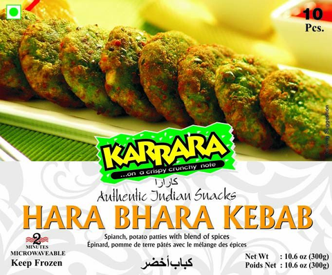 Karrara Frozen Hara Bhara Kebab 300g