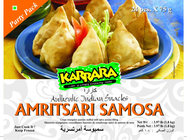 Karrara Frozen Samosa Amritsari 1.8kg