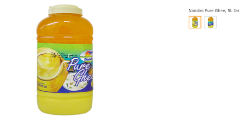 Seetars New Zealand Ghee 5L