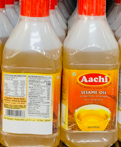 Oil Aachi Sesame 200ml