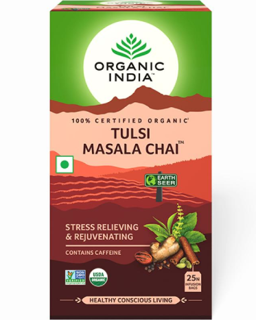 Organic Tulsi Chai Masala 20 Teabags