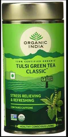 Organic Tulsi Green Tea 100g