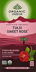 Organic Tulsi Rose 25 Teabags