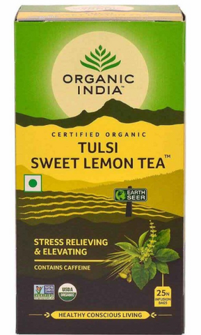 Organic Tulsi Sweet Lemon 25 Teabags