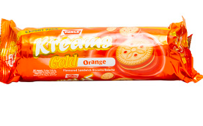 Parle Kreams Orange 140g