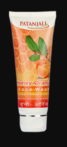 Patanjali Face Wash Orange Honey 60ml