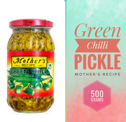 Pickle Mothers Recipe Green Chilli 500g
