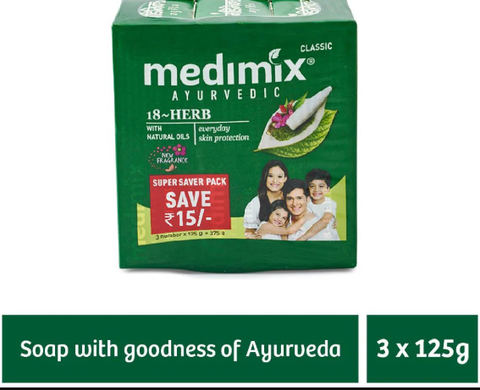 Soap Medimix 18 Herbs 125gm