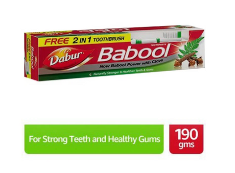 Toothpaste Babool 190gm