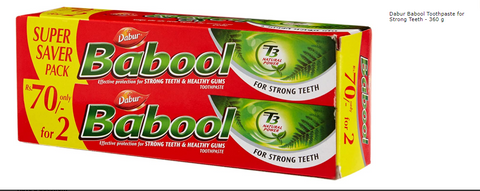 Toothpaste Babool 380gm