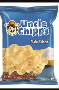 Uncle Plain Salted Chips 55g