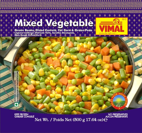 Vimal Frozen Mixed Vegetables 500g