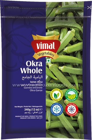 Vimal Frozen Okra Whole 340gm