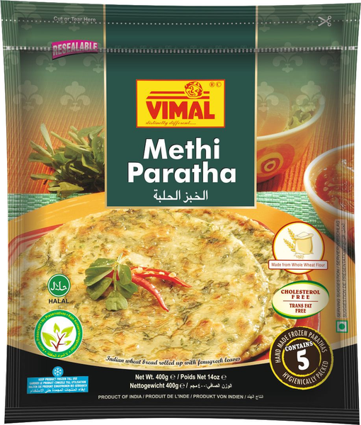 Vimal Frozen Paratha Methi 400gm