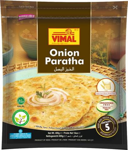 Vimal Frozen Paratha Onion 400gm